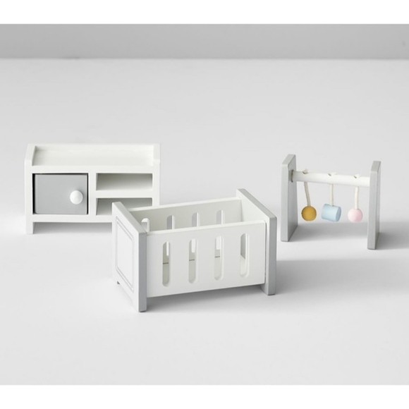 Pottery Barn Kids Doll House Nursery Set 1:12 Size - Picture 2 of 3